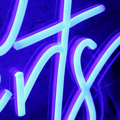 Chicaliyah Desserts Blue Led Neon Sign - Shineneon