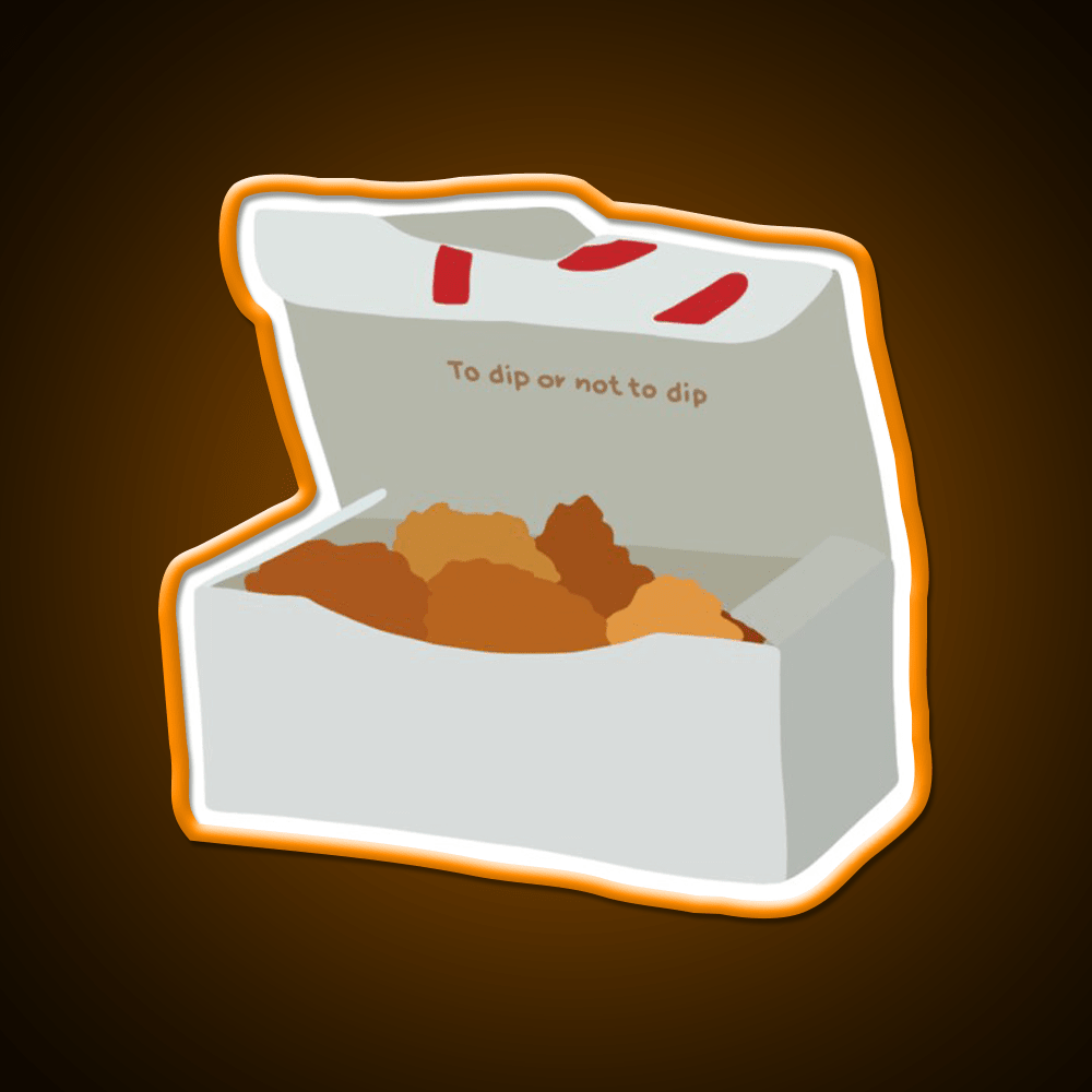 Chick Fil A Chicken Nuggets Fast Food Led Neon Sign For Burger Place Rgb Color - Shineneon
