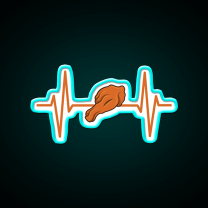 Chicken Wings Fast Food Led Neon Sign For Burger Place Rgb Color - Shineneon