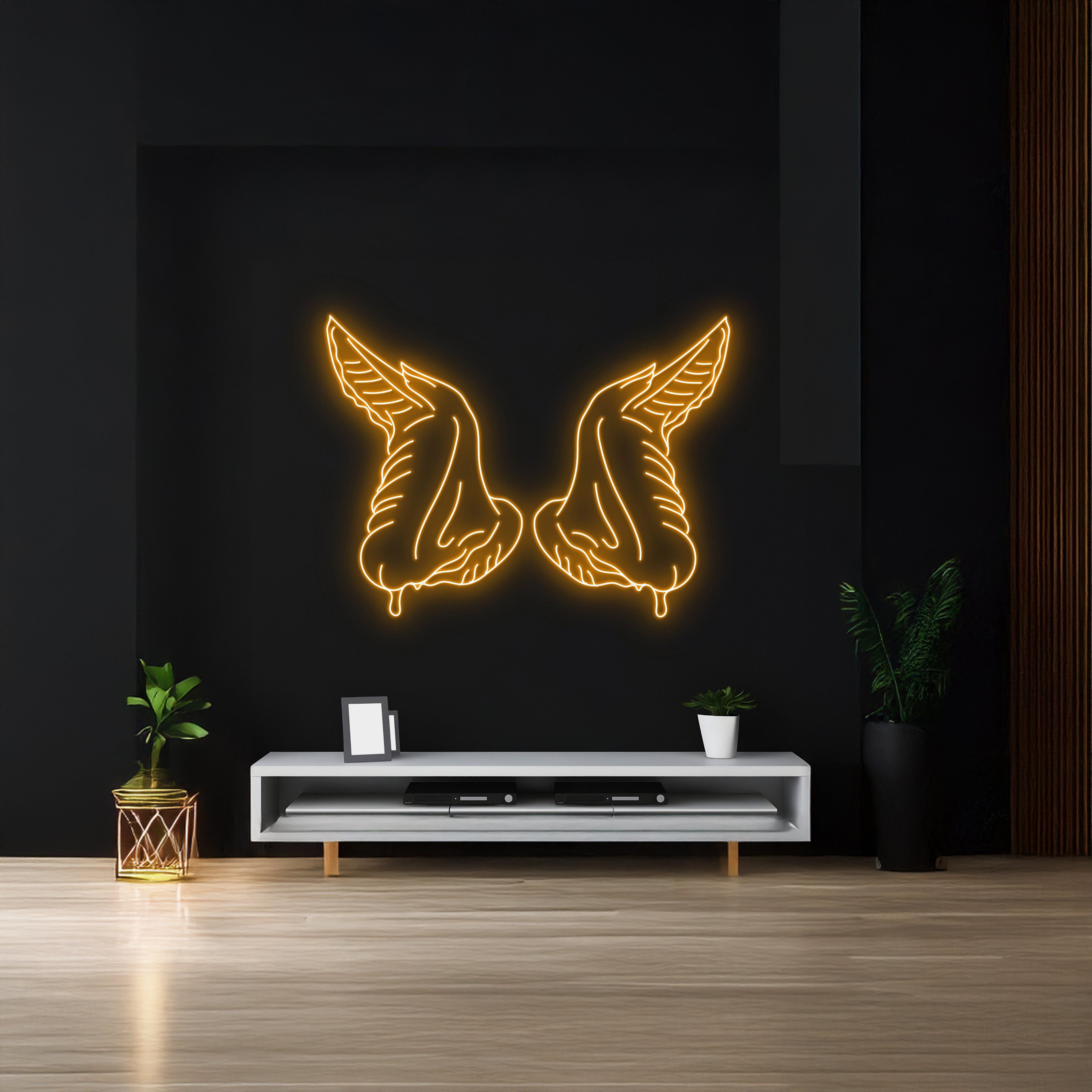 Chicken Wings Neon Sign Restaurant Led Light | Shineneon