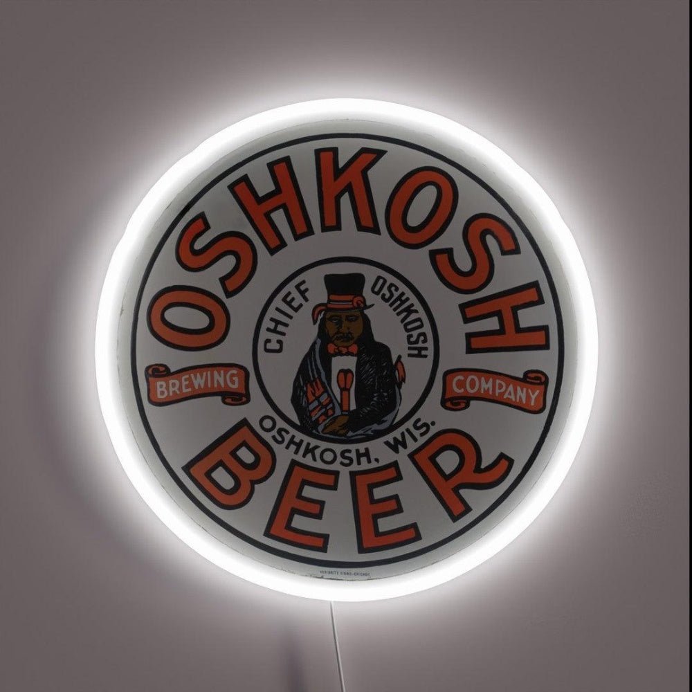Chief Oshkosh Beer Sign Design Rgb Led Neon Sign - Shineneon