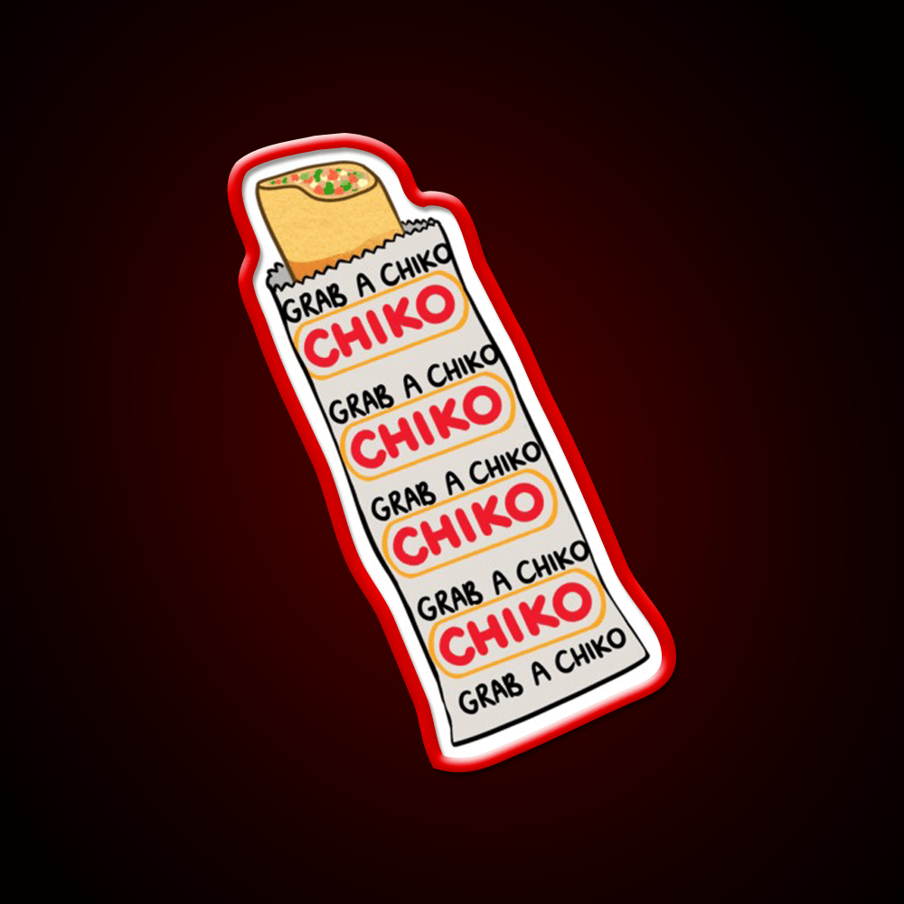 Chiko Snack Food Led Neon Sign Rgb Color - Shineneon