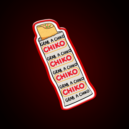 Chiko Snack Food Led Neon Sign Rgb Color - Shineneon
