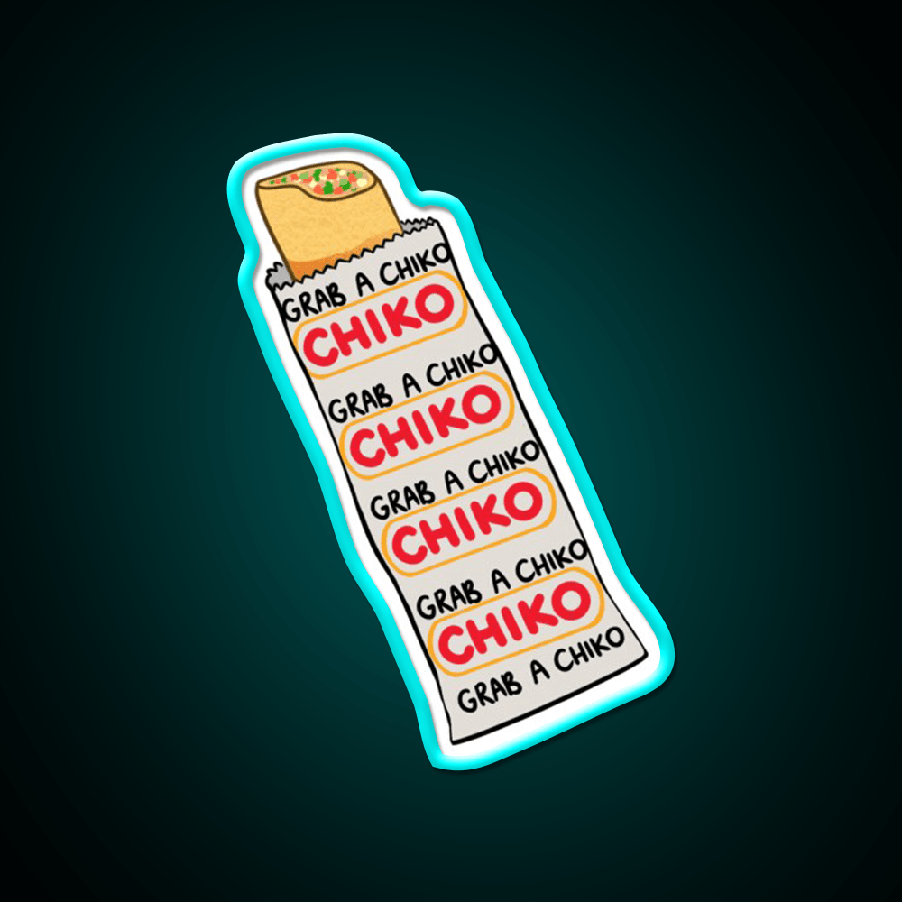 Chiko Snack Food Led Neon Sign Rgb Color - Shineneon
