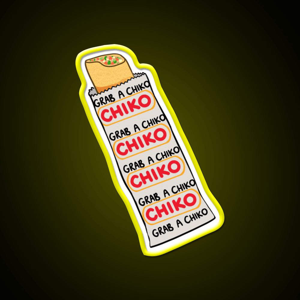Chiko Snack Food Led Neon Sign Rgb Color - Shineneon