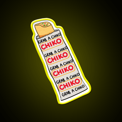 Chiko Snack Food Led Neon Sign Rgb Color - Shineneon