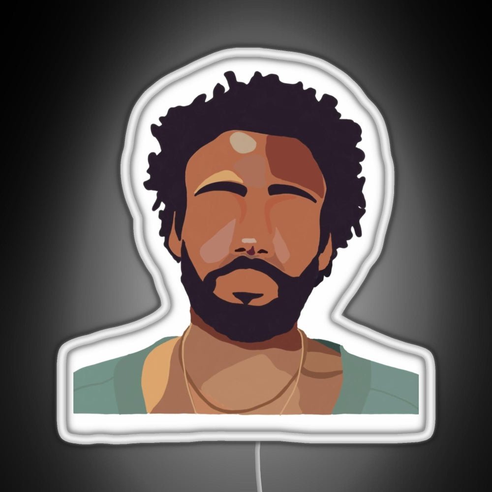 Childish Gambino Rgb Led Neon Sign Pop Wall Art - Shineneon