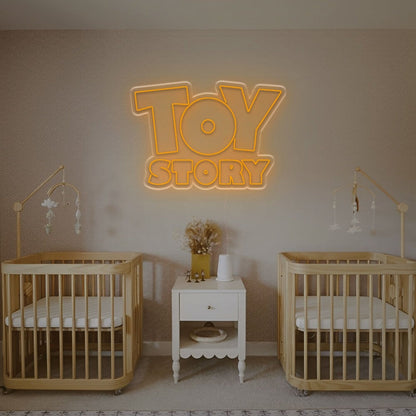 Childs Room Birthday Celebrations With Toy Story Led Neon Sign - Shineneon