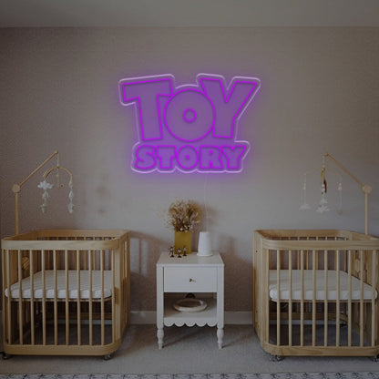 Childs Room Birthday Celebrations With Toy Story Led Neon Sign - Shineneon
