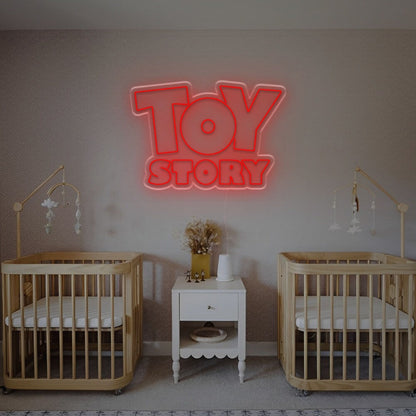 Childs Room Birthday Celebrations With Toy Story Led Neon Sign - Shineneon