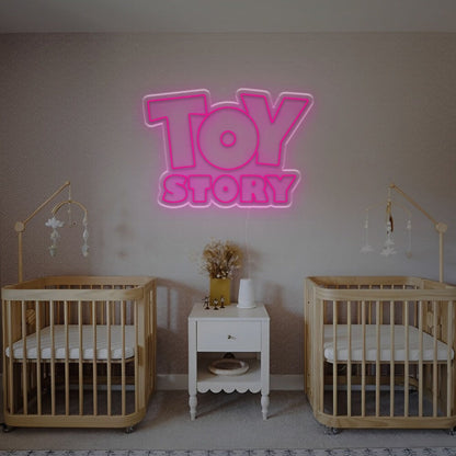 Childs Room Birthday Celebrations With Toy Story Led Neon Sign - Shineneon