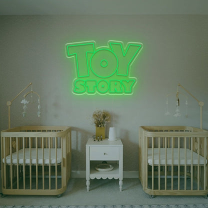 Childs Room Birthday Celebrations With Toy Story Led Neon Sign - Shineneon
