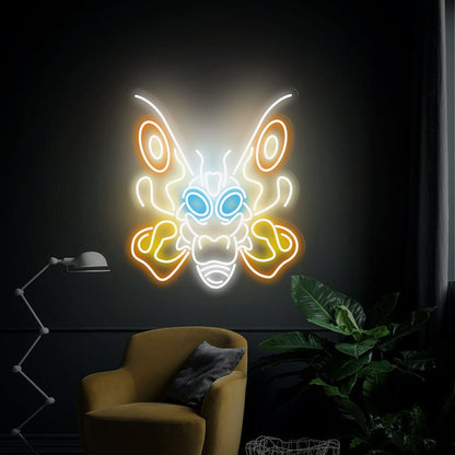 Childs Room Play Area Mothra Led Neon Sign Wall Decor - Shineneon