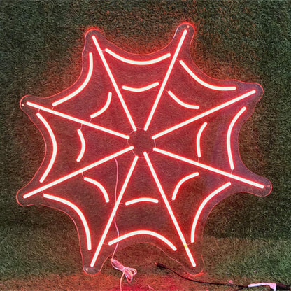 Childs Space Party Spider Web Kids Room Decor Led Neon Sign | Shineneon