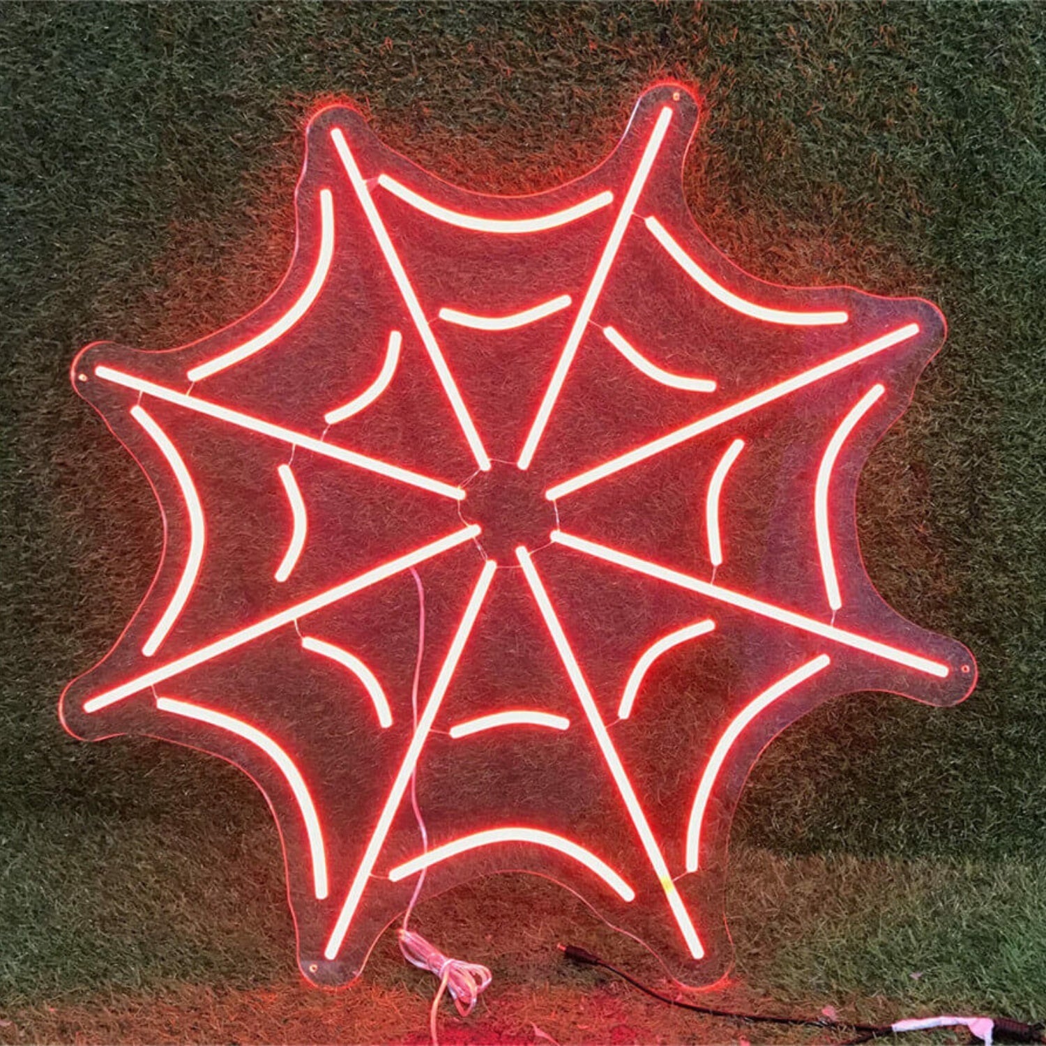 Childs Space Party Spider Web Kids Room Decor Led Neon Sign - Shineneon