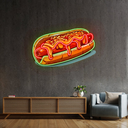 Chili Cheese Dog Led Neon Sign Light Custom Led Signs - Shineneon