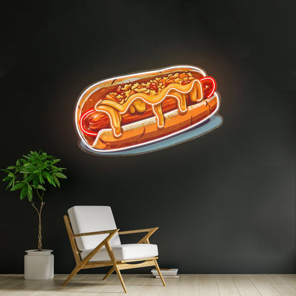 Chili Cheese Dog Led Neon Sign Light Custom Led Signs - Shineneon
