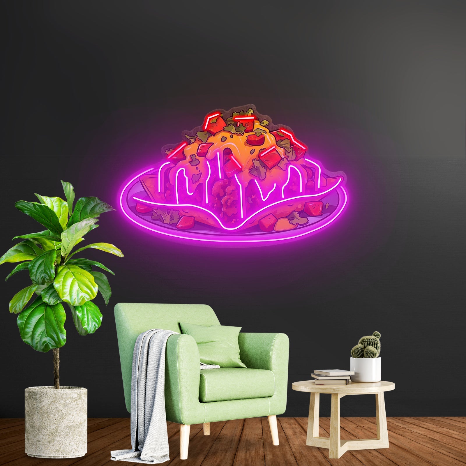 Chili Cheese Nachos Led Neon Sign Light Custom Led Signs - Shineneon