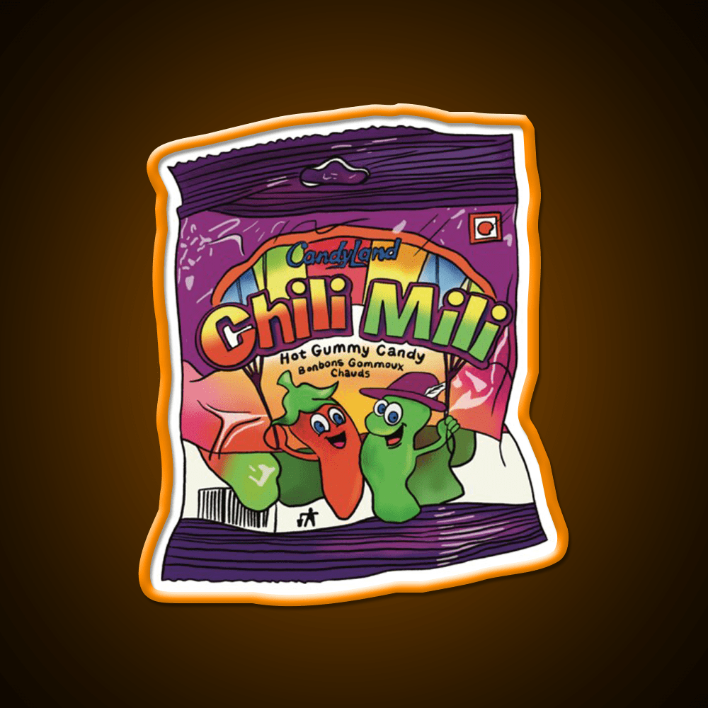 Chili Mili Snack Food Led Neon Sign Rgb Color - Shineneon