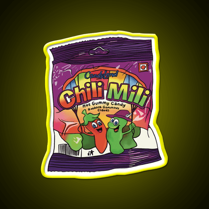 Chili Mili Snack Food Led Neon Sign Rgb Color - Shineneon