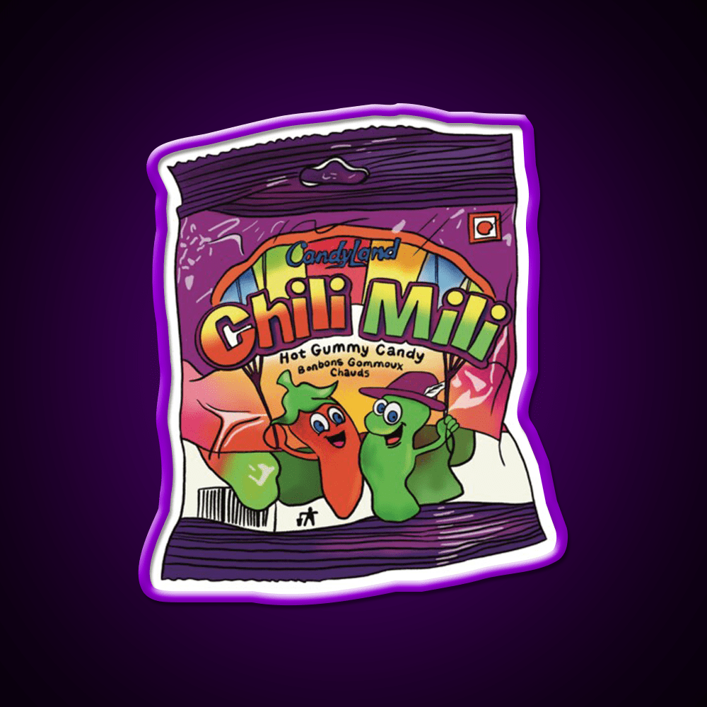 Chili Mili Snack Food Led Neon Sign Rgb Color - Shineneon