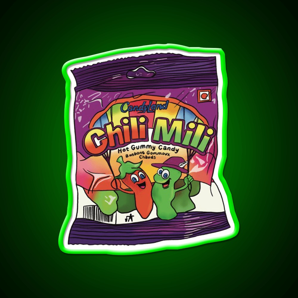 Chili Mili Snack Food Led Neon Sign Rgb Color - Shineneon
