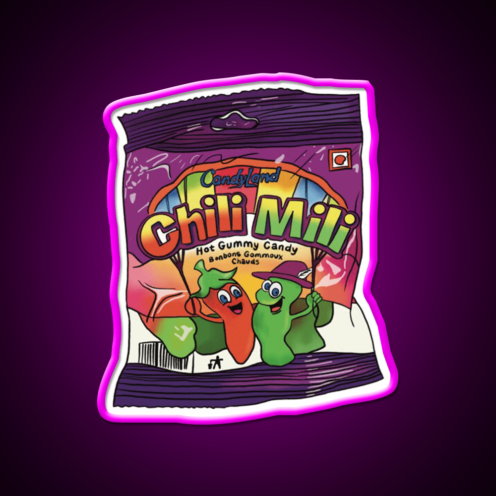 Chili Mili Snack Food Led Neon Sign Rgb Color - Shineneon