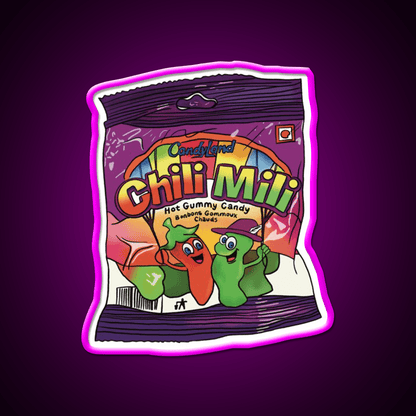 Chili Mili Snack Food Led Neon Sign Rgb Color - Shineneon