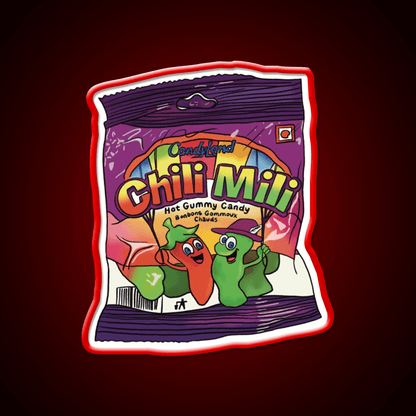 Chili Mili Snack Food Led Neon Sign Rgb Color - Shineneon