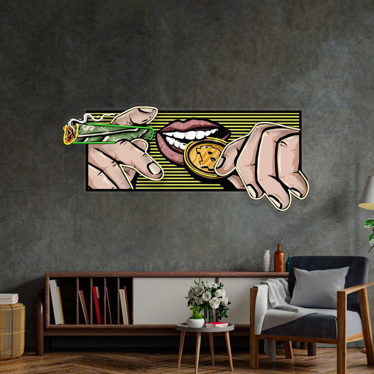 Chili Pepper In Sombrero Uv Printed Led Neon Sign For Restaurant Bar Wall Decor | Shineneon