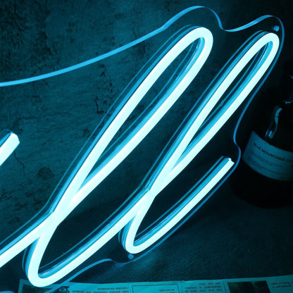 Chill Blue Custom Led Neon Sign - Shineneon