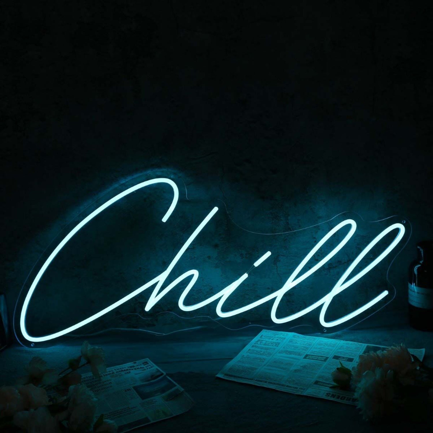 Chill Blue Custom Led Neon Sign - Shineneon