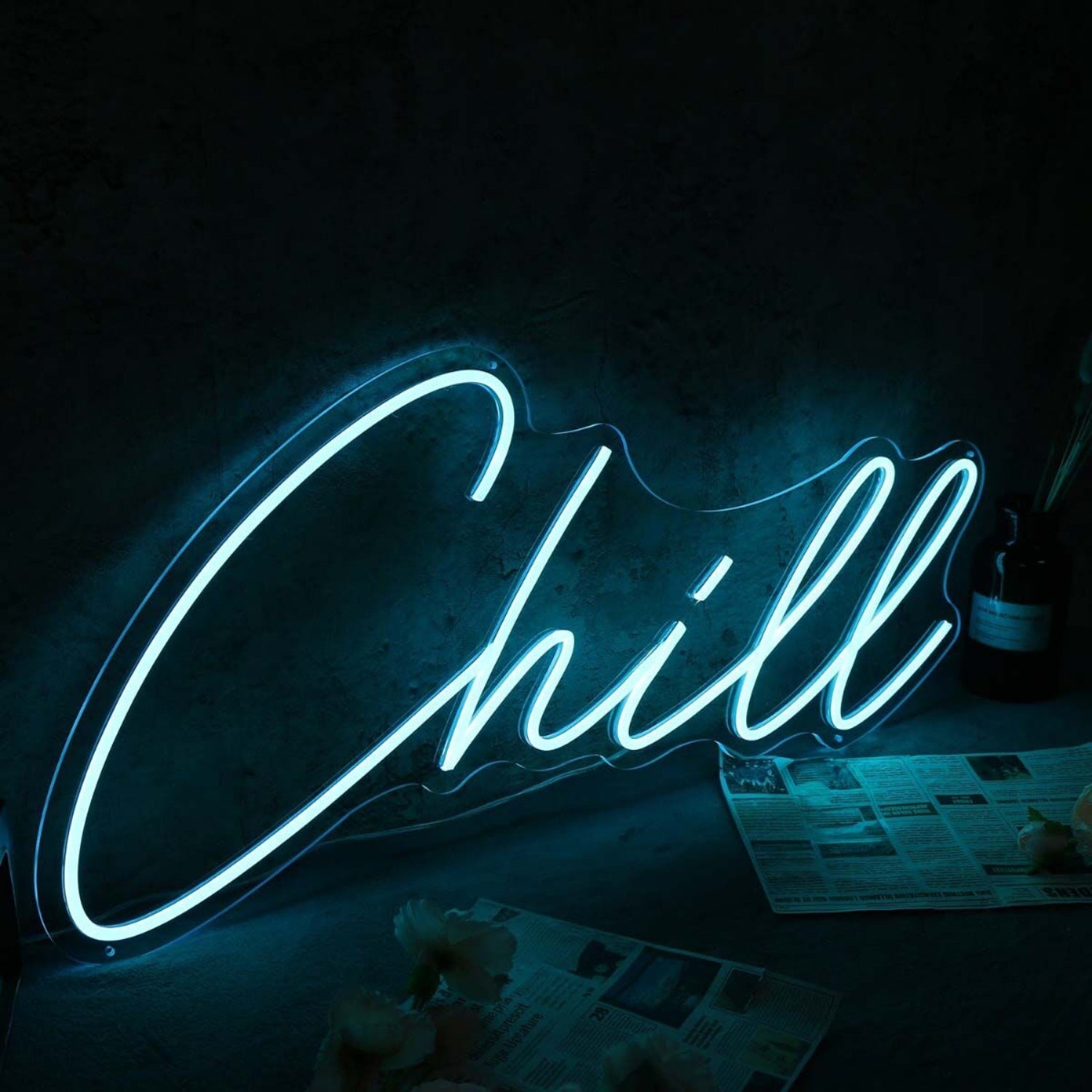 Chill Blue Custom Led Neon Sign - Shineneon