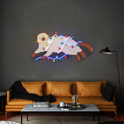 Chill Pill Led Neon Acrylic Artwork For Sale