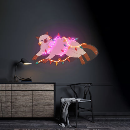 Chill Pill Led Neon Acrylic Artwork For Sale