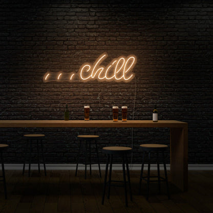Chill Custom Neon Relax And Unwind In Light - Shineneon