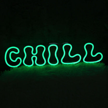 Chill Green Custom Led Neon Sign - Shineneon