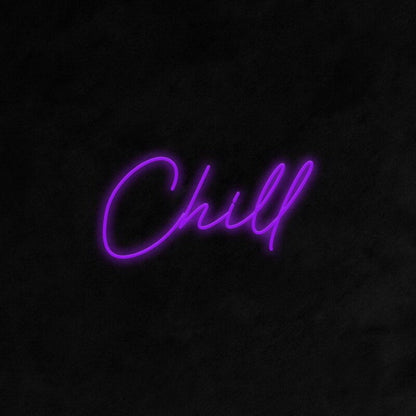 Chill Led Neon Sign Frelaxing And Cozy Spaces - Shineneon