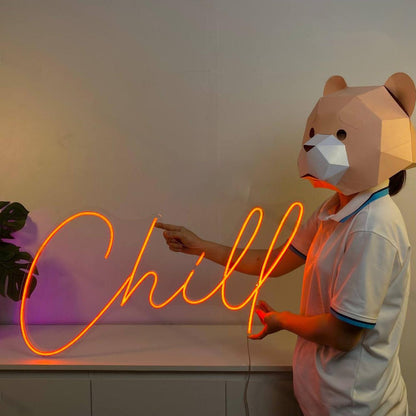 Chill Led Neon Sign Vintage Led Neon Sign | Shineneon