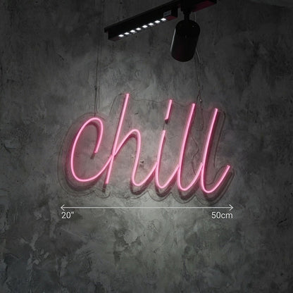 Chill LED Neon Sign Wall Decor - Shineneon