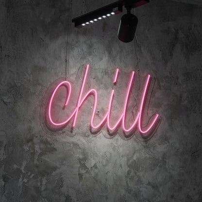 Chill LED Neon Sign Wall Decor - Shineneon