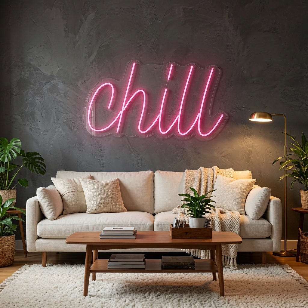 Chill LED Neon Sign Wall Decor - Shineneon