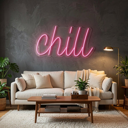 Chill LED Neon Sign Wall Decor - Shineneon