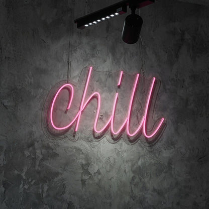 Chill LED Neon Sign Wall Neon Sign - 01 Original Product Image