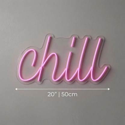 Chill LED Neon Sign Wall Neon Sign - Shineneon