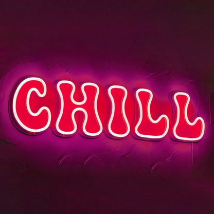 Chill Neon Sign For Relaxing Vibes | Shineneon