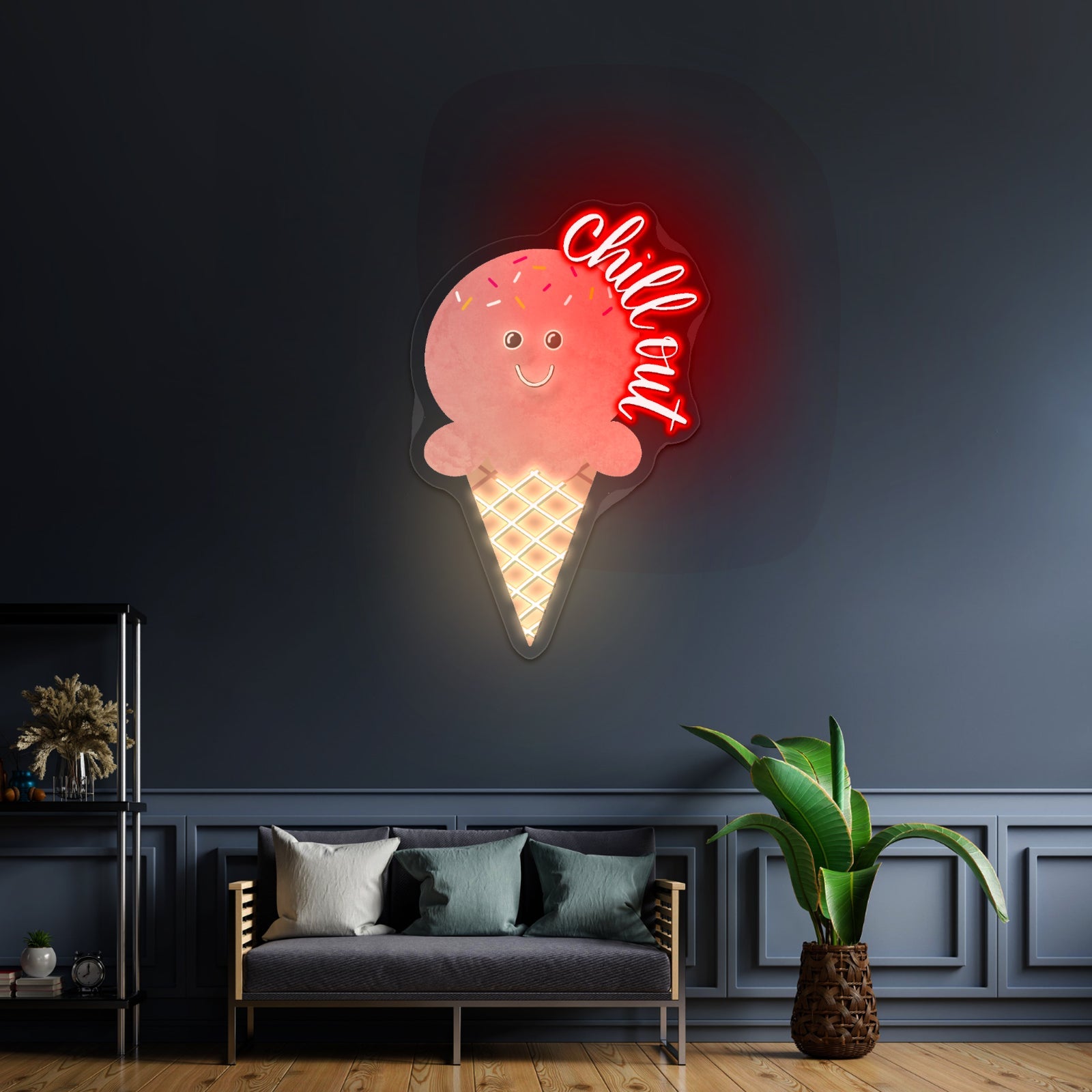 Chill Out Ice Cream Neon Signs - Shineneon