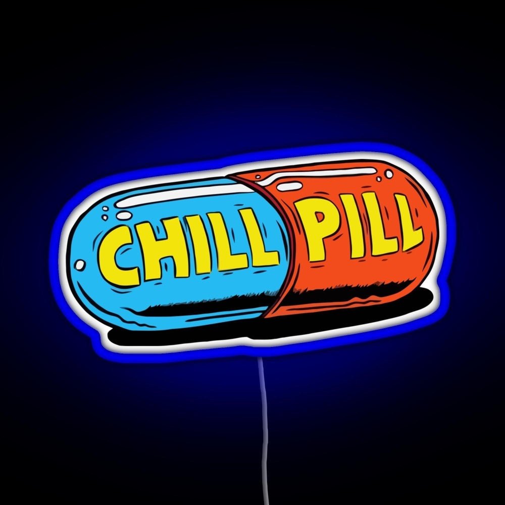 Chill Pill Rgb Neon Sign - Shineneon