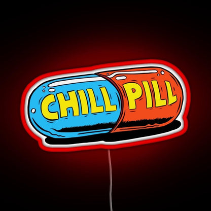 Chill Pill Rgb Neon Sign - Shineneon