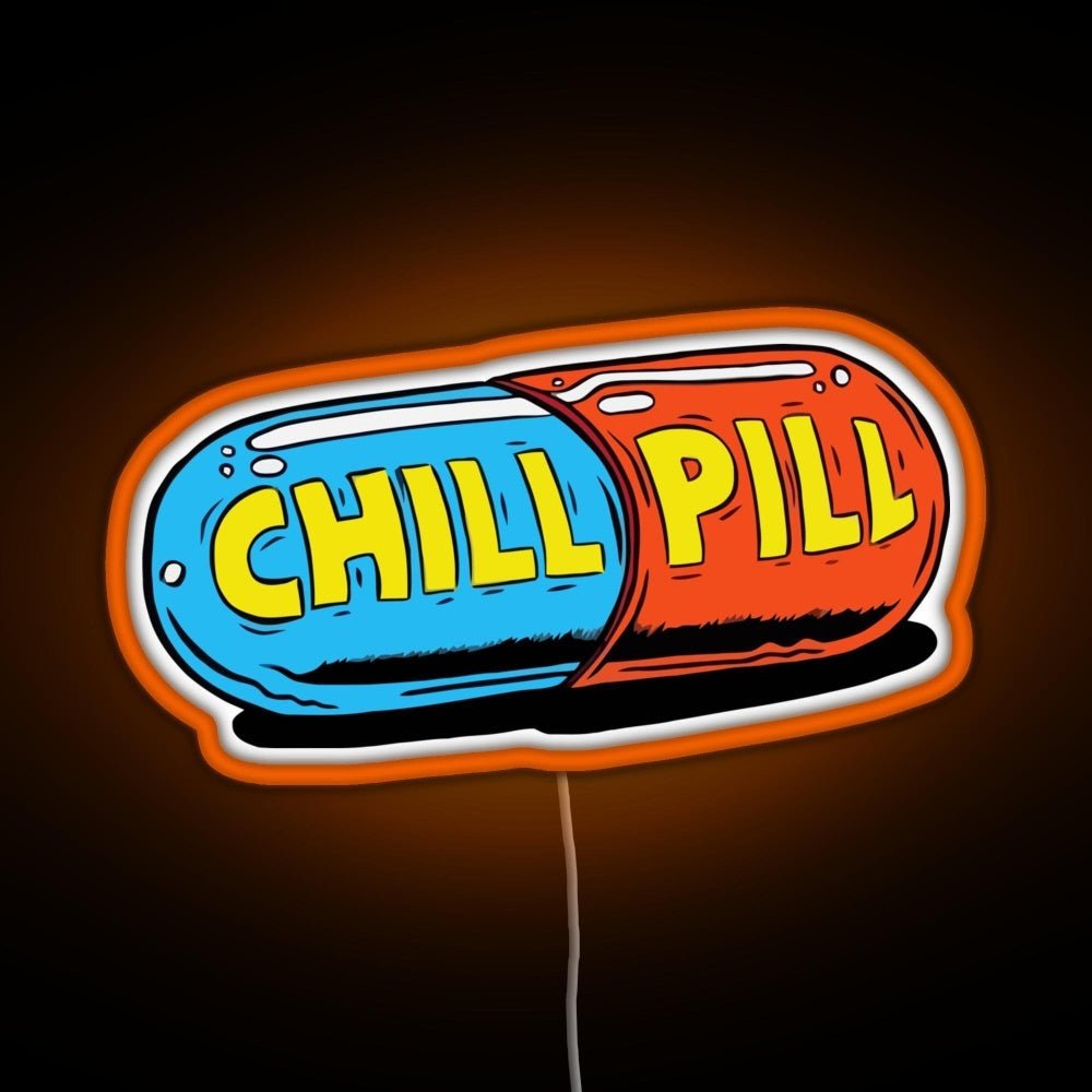 Chill Pill Rgb Neon Sign - Shineneon